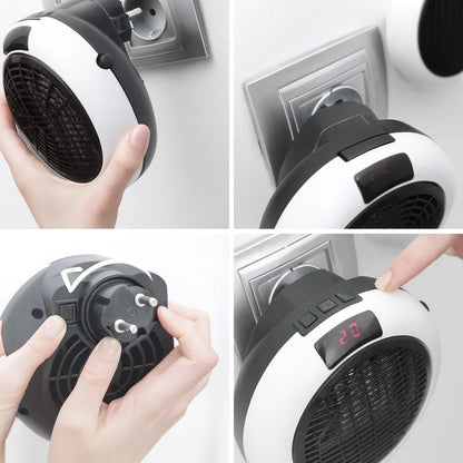 Calefactor Portátil - ComfortPlug Air - Calor inteligente, consumo eficiente